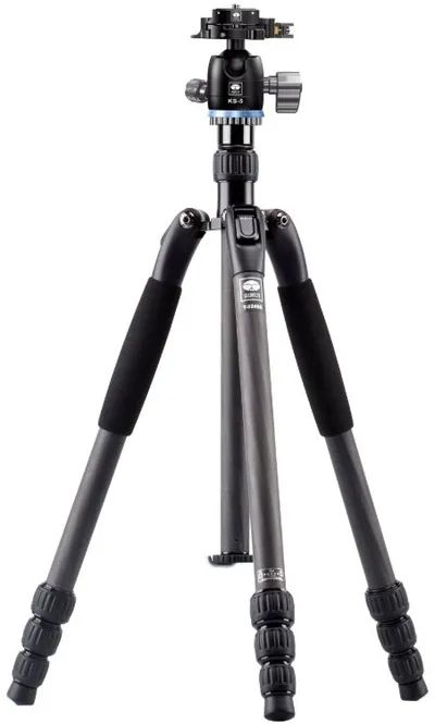 SIRUI T-024SK+KS-5 Traveler Ultralight Carbon Stativ mit Kugelkopf