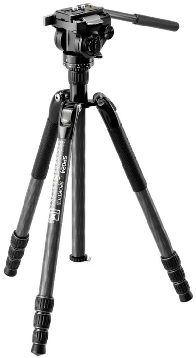 SIRUI SP024+B5X Carbon Stativ mit Videoneiger Arca Swiss kompatibel