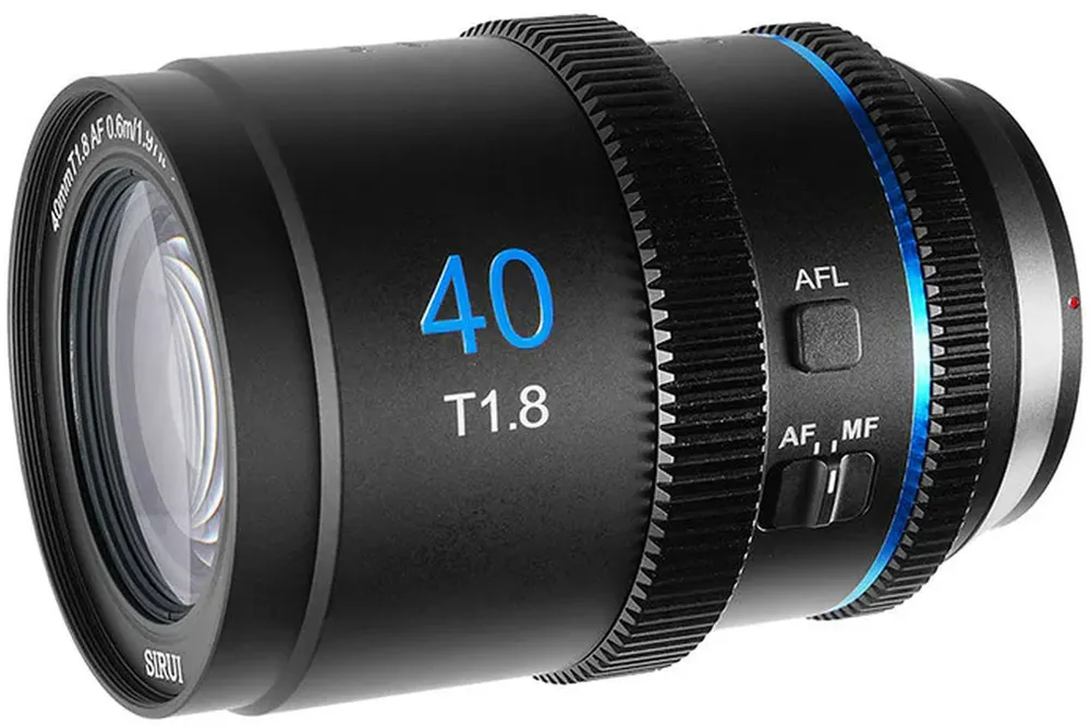 SIRUI AF 40mm T1.8 1.33X S35 Anamorphic Objektiv X-Mount Neutral Flare