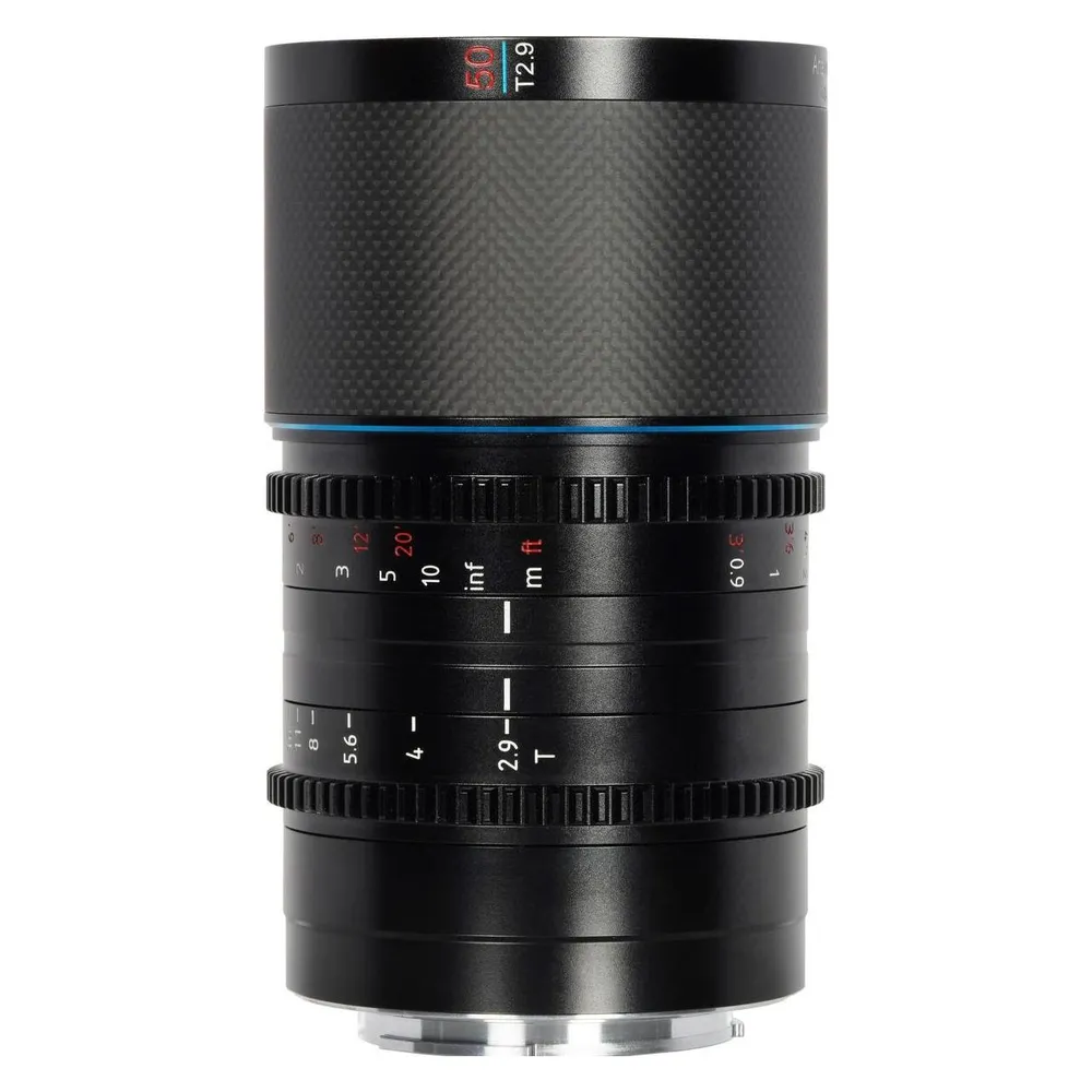 Sirui Saturn 50mm T2.9 1.6x anamorphotes Carbon-Vollformat-Objektiv L50N (Neutral Flare)