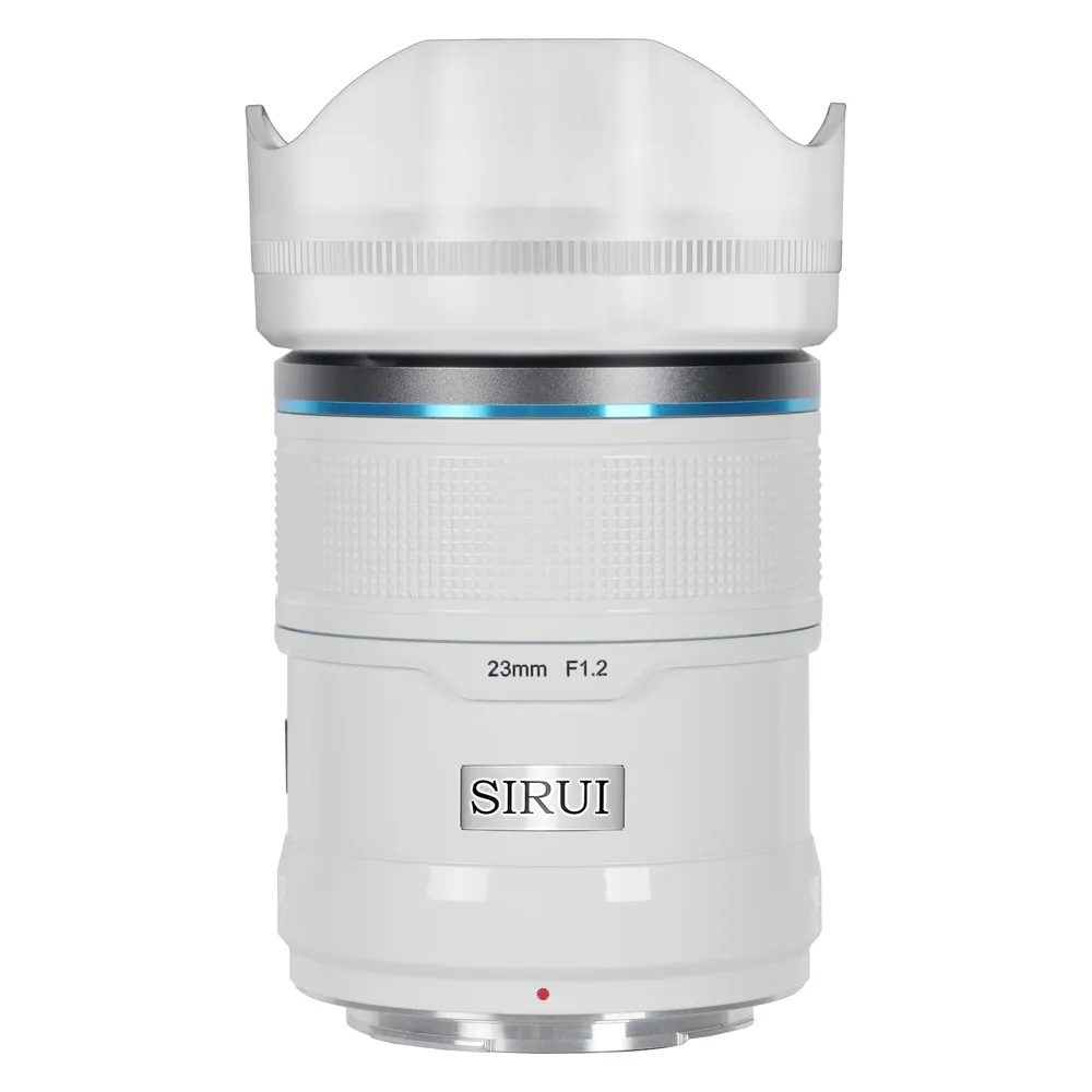 Sirui Sniper 23mm F1.2 APSC Auto-Focus Lens (Sony-E Mount, White)
