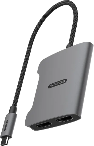 Sitecom USB-C-auf-Dual-HDMI-Adapter
