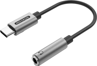Sitecom USB-C-auf-3,5-mm-Klinke-Adapter Aluminium