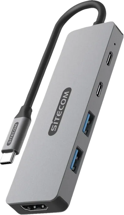 Sitecom 5-in-1 USB-C PD Multiport-Adapter
