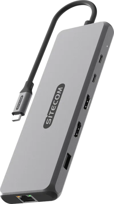 Sitecom 10-in-1 USB 4 Power Delivery Multiport Adapter 100 W