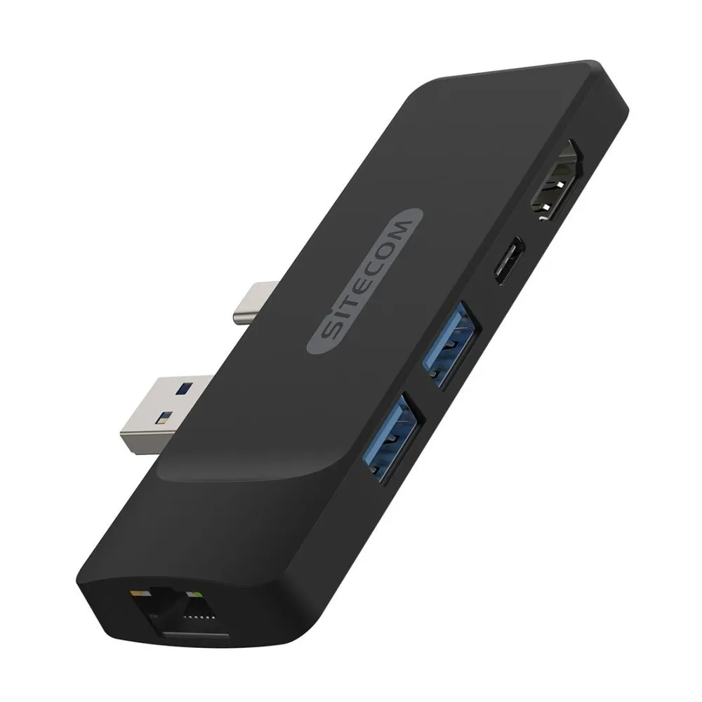 "USB-C-Adapter ""CN-417"", 5-in-2 , für Microsoft Surface Pro 7 (00192408)"