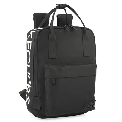 Skechers S1215 Mini-Tablet-Rucksack, Schwarz