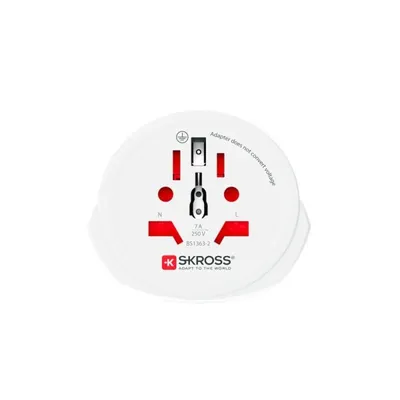 Adapter SKROSS 1.500225-E UK Typ D Weiss