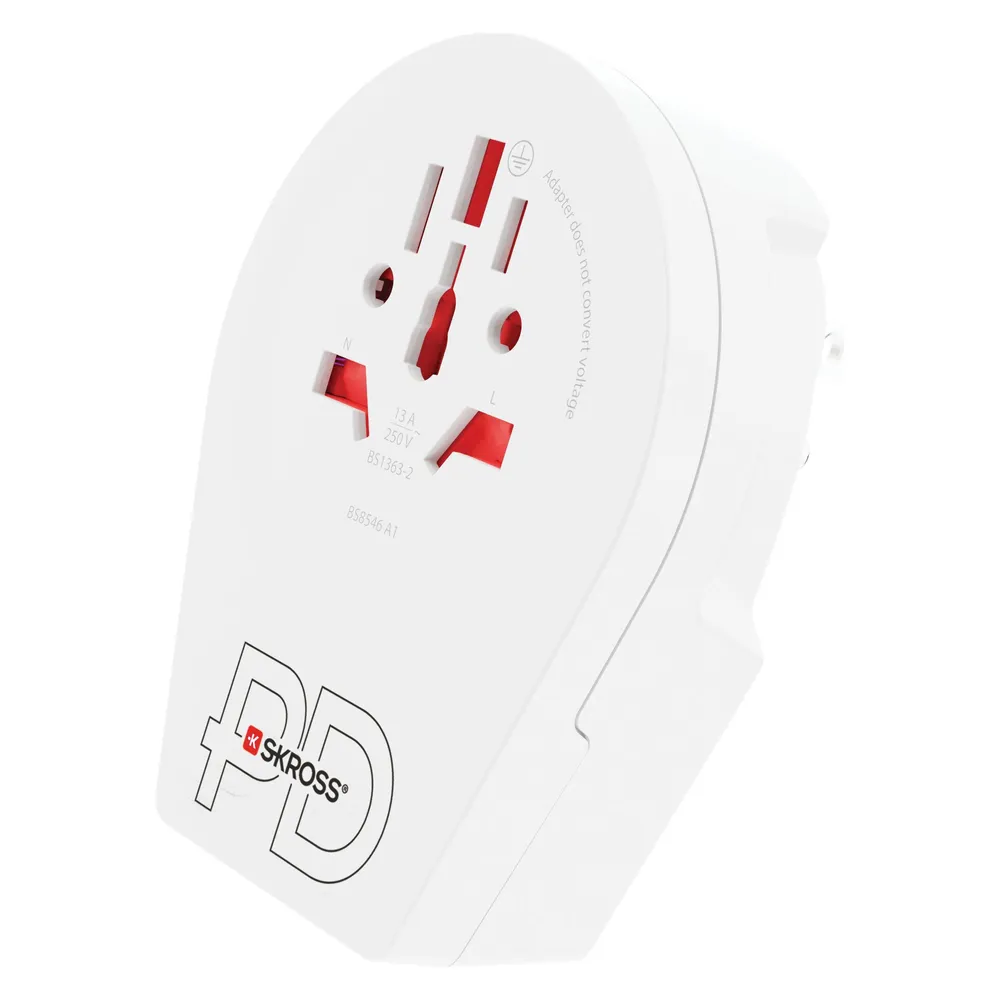 Reiseadapter SKROSS USB-C PD für USA