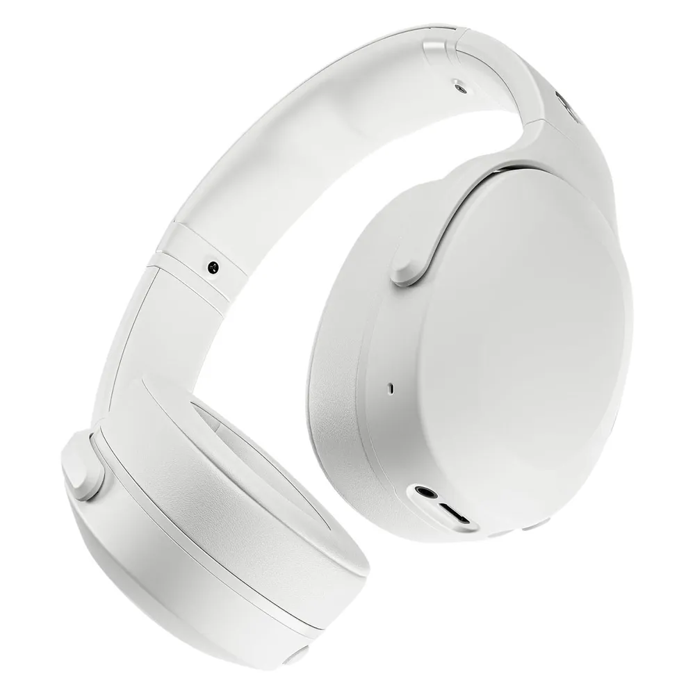 Skullcandy Crusher EVO Kabellose Bluetooth-Kopfhörer für Anrufe und Musik mit Sensory Bass – Weiß