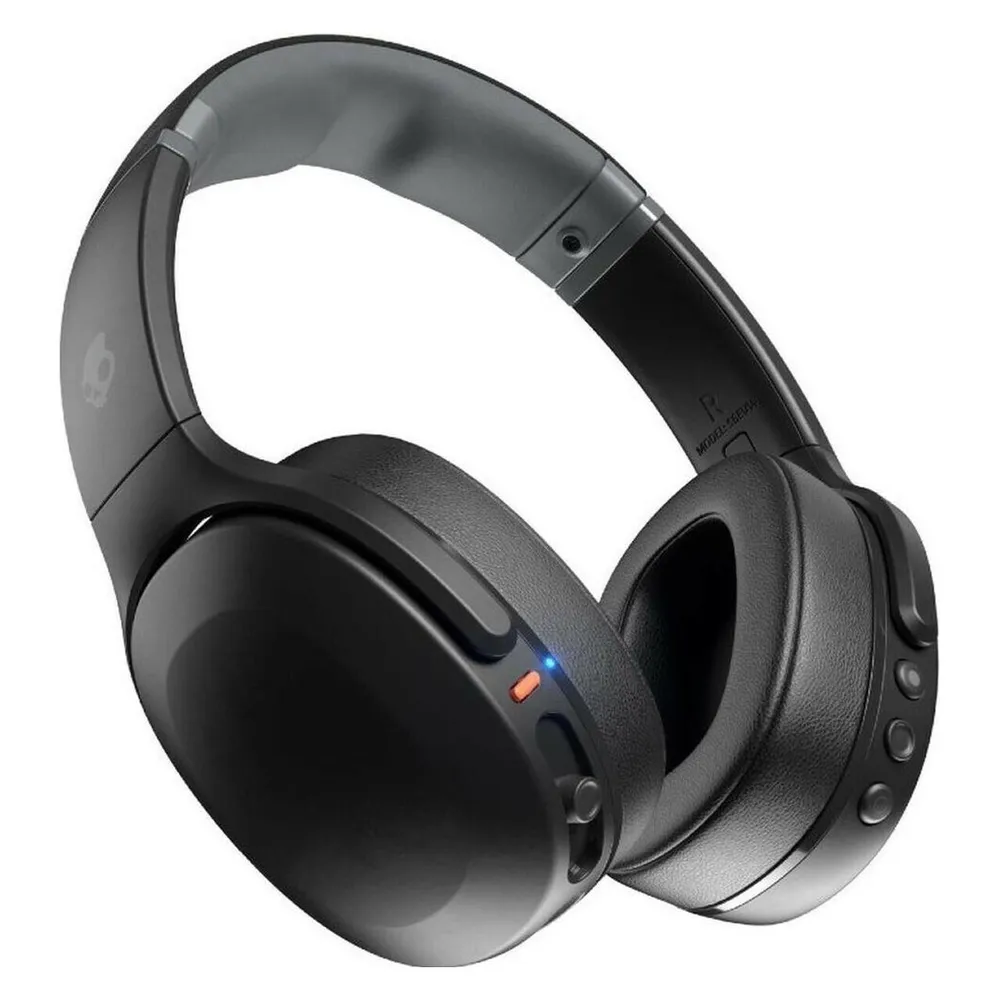 Kopfhörer Skullcandy Crusher Evo kabellos und kabelgebunden Bluetooth für Musik und Anrufe Schwarz