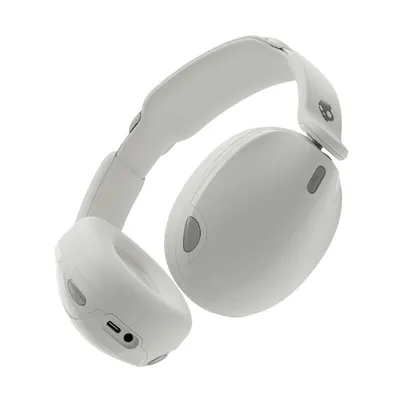 Kopfhörer Skullcandy Hesh 540 ANC kabellos und kabelgebunden Bluetooth, Geräuschunterdrückung, Mikrofon, Weiß