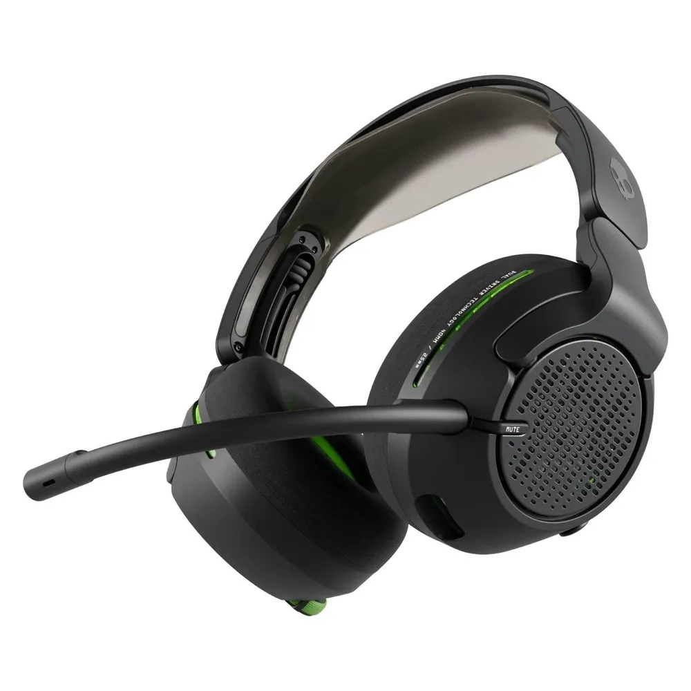 Skullcandy Crusher Plyr 720 kabellose Bluetooth Gaming Kopfhörer mit Mikrofon Clear Voice schwarz