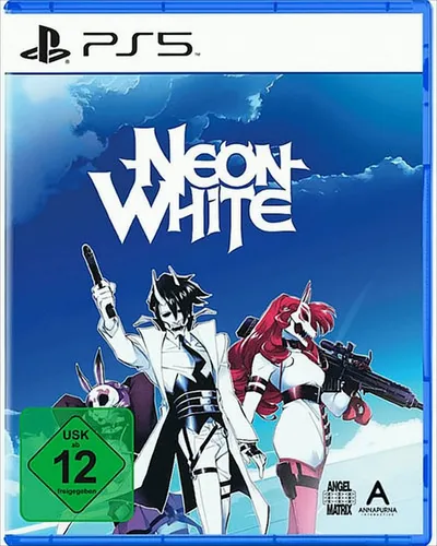 Neon White PS-5 Playstation 5
