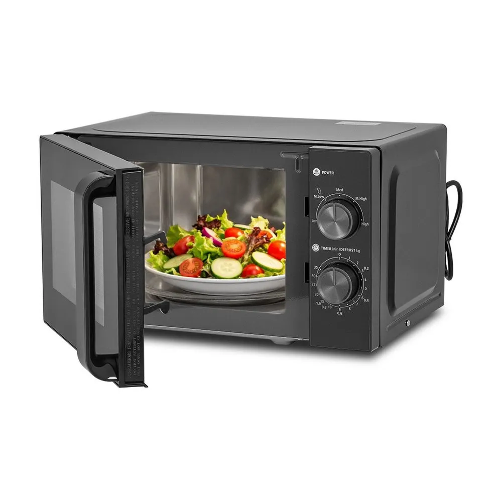 Smad Mikrowelle, Mikrowelle, 20 l, und leicht zu bedienen,mit Drehteller,mit Auftaufunktion