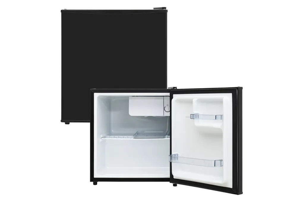Smad Table Top Kühlschrank DSF-48D6E-1, 45 cm breit, 6-stufigem Thermostat Kühlfach, 39 dB, für Schlafzimmer/Büro