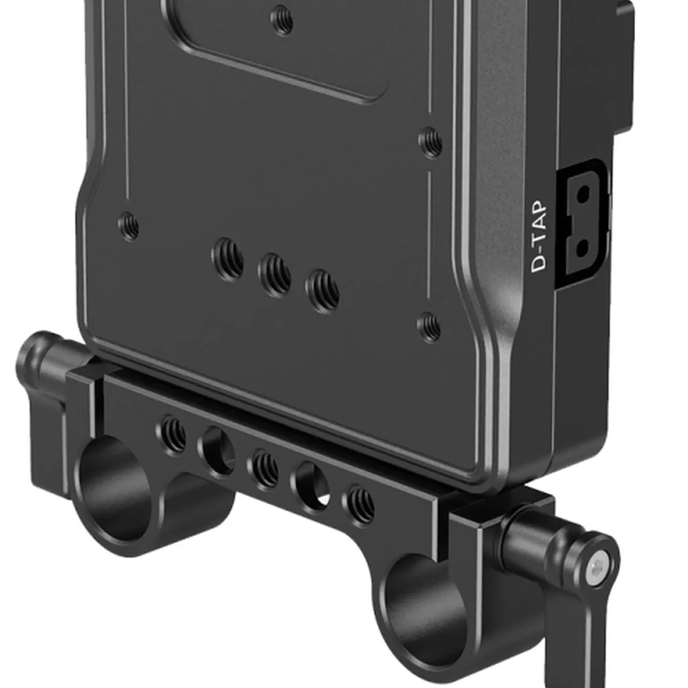 SmallRig 3203B V-Mount-Akkuadapterplatte mit 15mm Stangenklemme