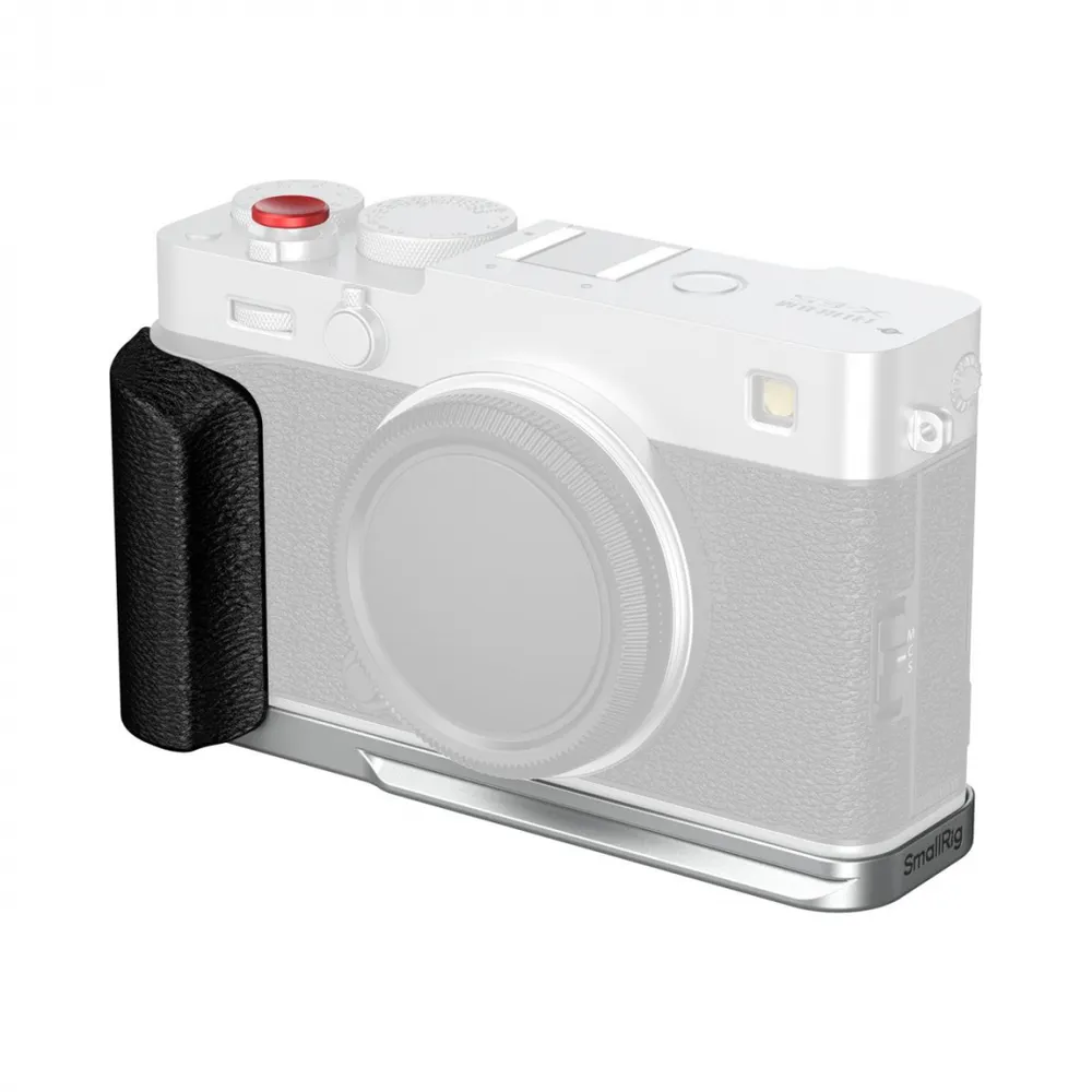 SmallRig 5447 L-Bracket mit Silikongriff für Fujifilm X-E5 silber