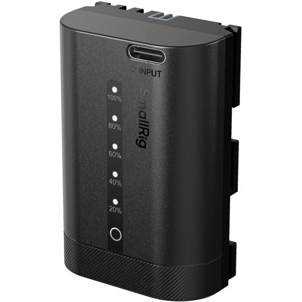 SmallRig 5298 USB-C Battery with Power Display for Canon LP-E6P