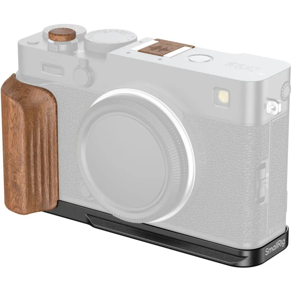 SmallRig 5985 L-Plate Holzgriff X-E5 Rosewood Schwarz