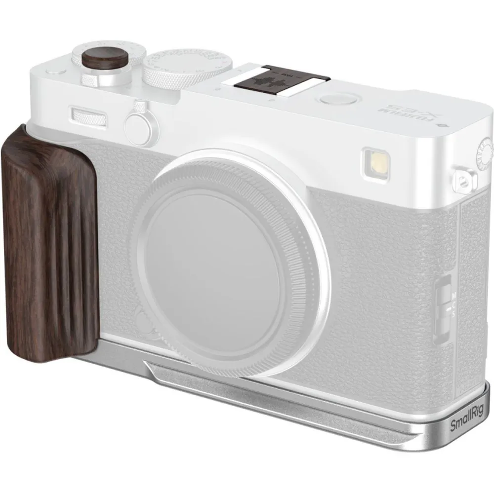 SmallRig 6236 L-Plate Holzgriff X-E5 Ebony Silber