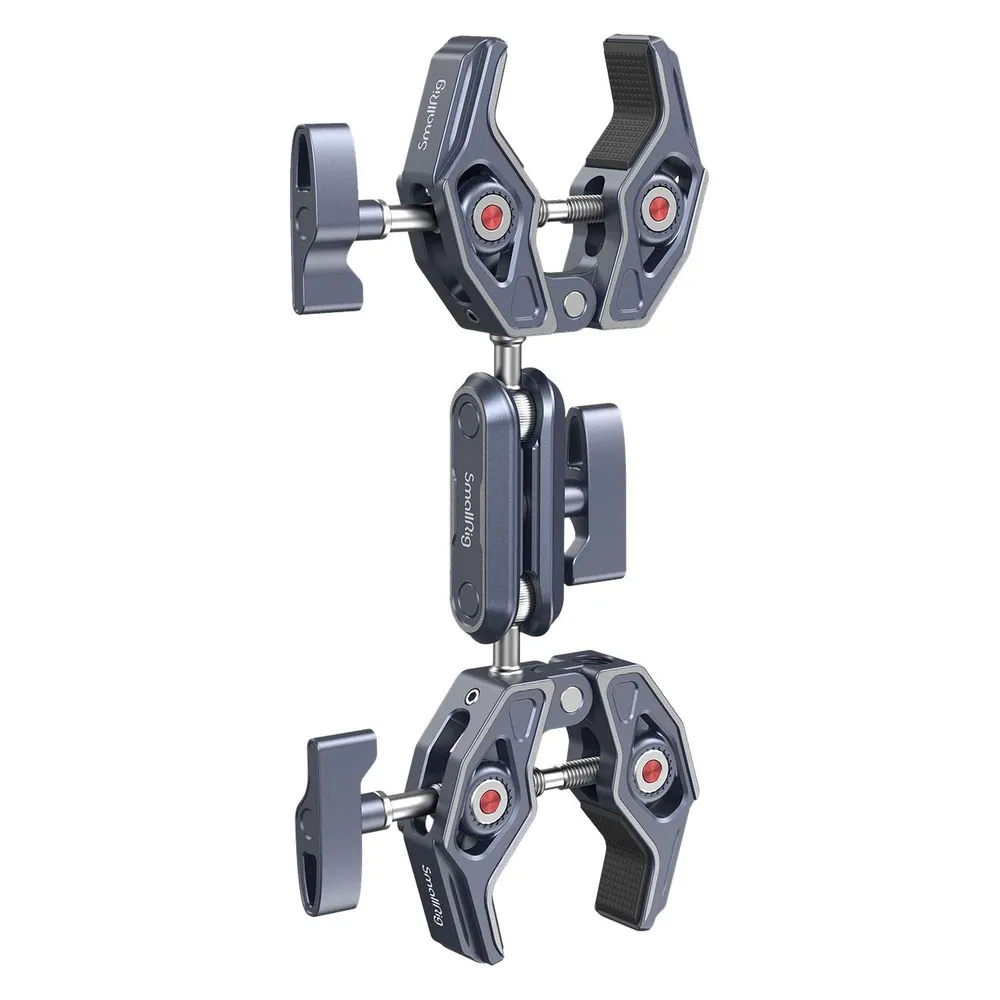 SmallRig Super Clamp with Double Crab-Shaped Clamps 4103B