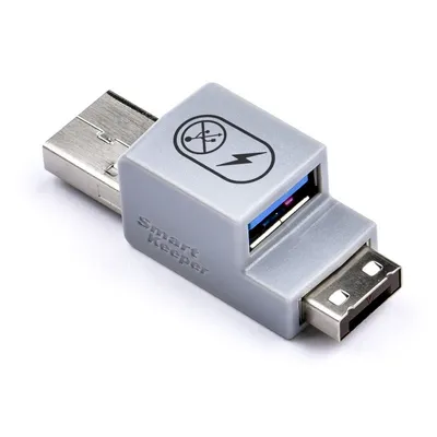 Smart Keeper USB-Anschlussschloss zum Aufladen von Geräten, blau