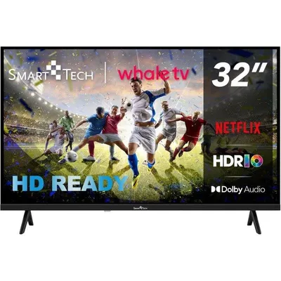 TV Smart Tech DLED 32HH01K 32" HD 60Hz Smart TV Whale OS HDR Dolby Audio