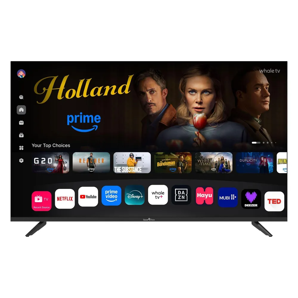 TV Smart Tech QLED 43QH02V 43" 4K UHD Whale OS Smart Dolby