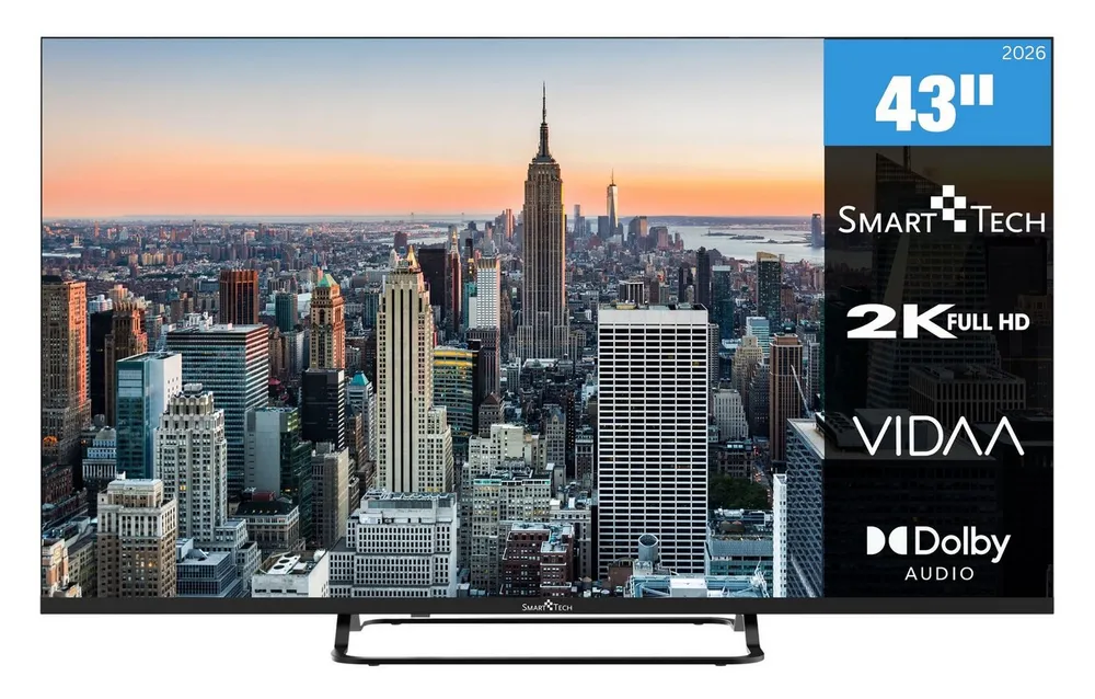 Smart Tech 43FV02V LED-Fernseher