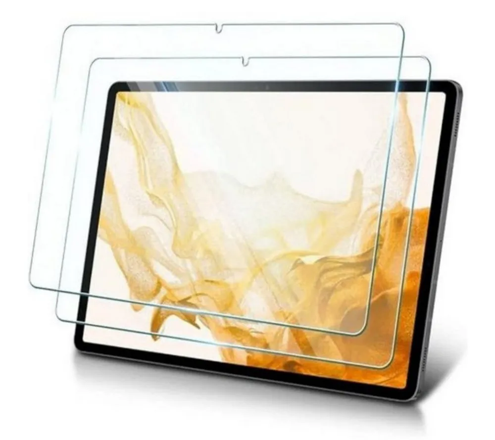 SmartUP Displayschutzglas 2X 9H Schutzglas für Samsung Galaxy Tab S8 Plus + Panzerglas Display für Samsung Galaxy Tab S8 Plus +, Displayschutzglas