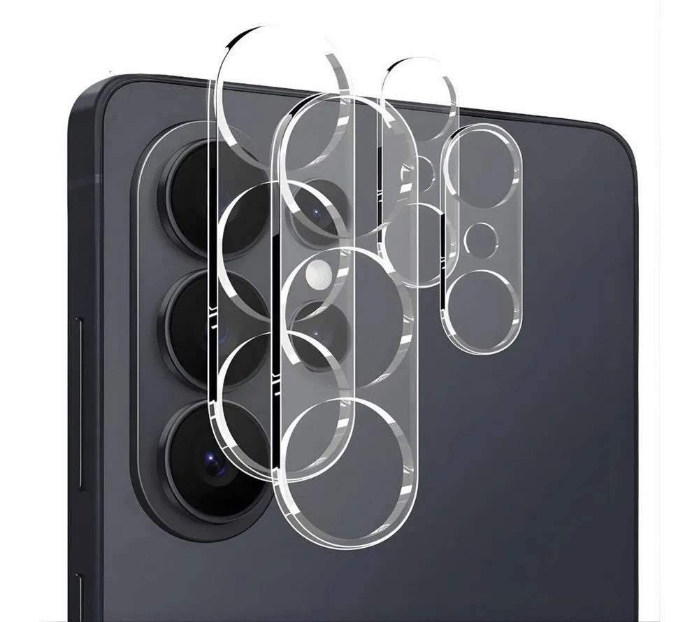 SmartUP Displayschutzglas 2X Kameraglas für Samsung Galaxy S26 / Ultra / Plus Panzerfolie Linse für Samsung Galaxy S26 Ultra, Linsenschutz, kratz & stoßfest