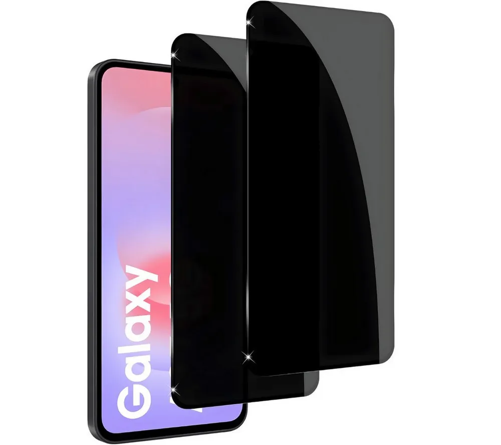 SmartUP Displayschutzglas 2X Schutzglas für Samsung Galaxy A37 5G Blickschutz Panzerfolie Screen für Samsung Galaxy A37 5G, 2 Stück, Anti-Spy, Blickschutz, Privacy