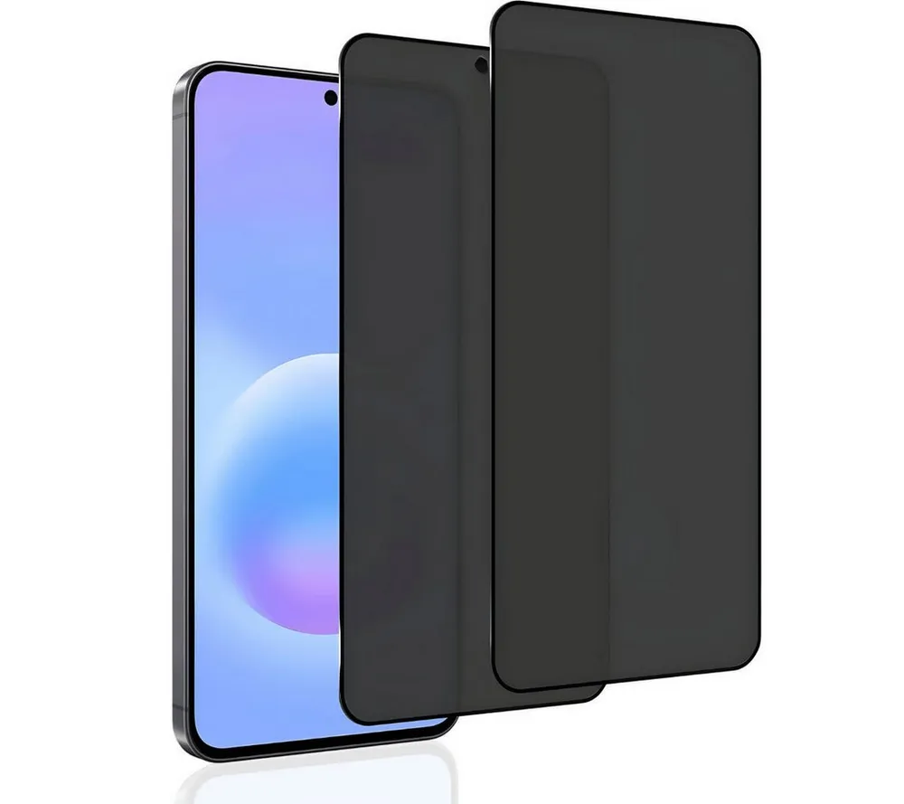 SmartUP Displayschutzglas 2X Schutzglas für Samsung Galaxy A57 5G Blickschutz Panzerfolie Screen für Samsung Galaxy A57 5G, 2 Stück, Anti-Spy, Blickschutz, Privacy