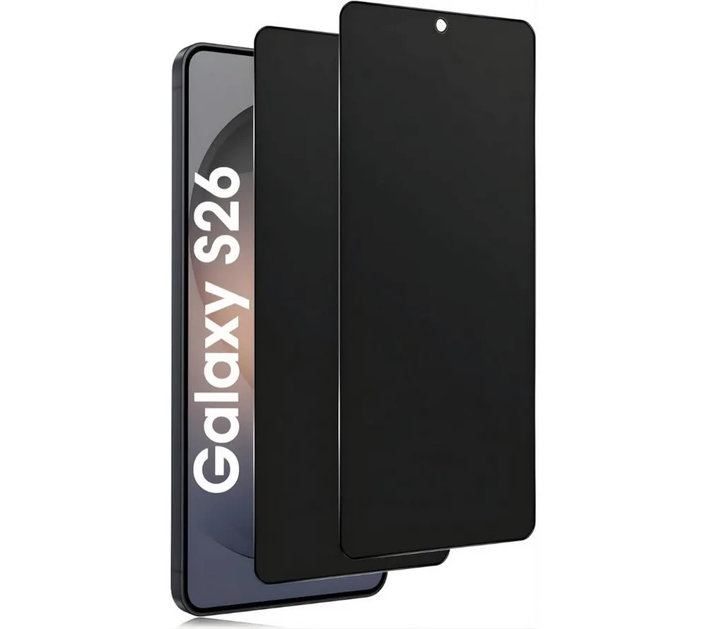 SmartUP Displayschutzglas 2X Schutzglas für Samsung Galaxy S26 Blickschutz Panzerfolie Full 9H für Samsung Galaxy S26, 2 Stück, Anti-Spy, Blickschutz, Privacy
