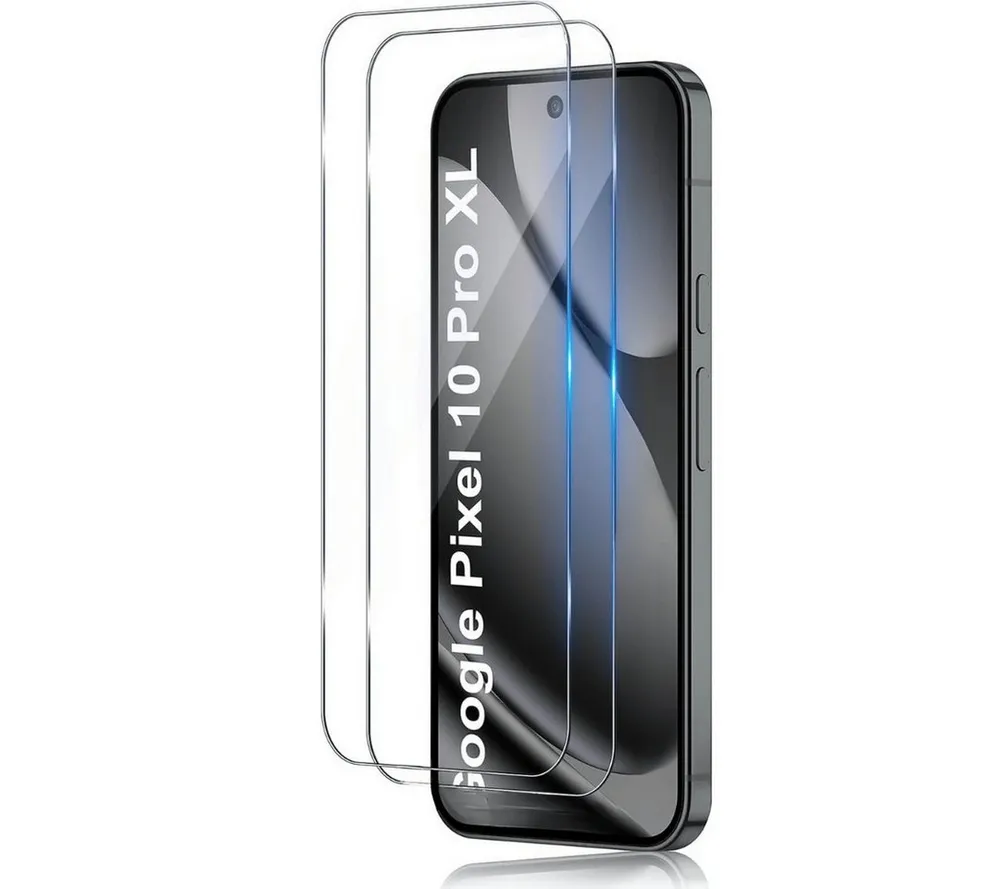 SmartUP Displayschutzglas 2X Schutzglas für Google Pixel 10 Pro XL Display Panzerfolie Screen 9H für Google Pixel 10 Pro XL, 2 Stück, Rundumschutz, passgenaue Verarbeitung
