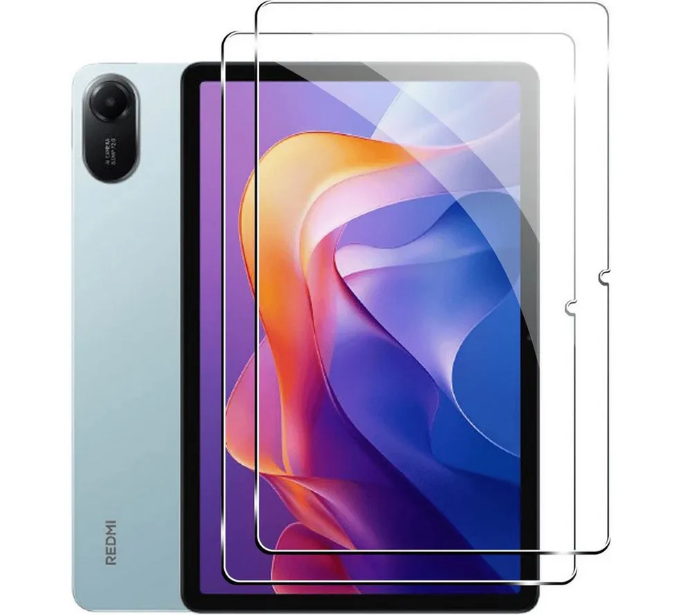 SmartUP Displayschutzglas 2X Schutzglas für Xiaomi Redmi Pad 2 Display Panzerfolie Full Screen für Xiaomi Redmi Pad 2, Schutzglas