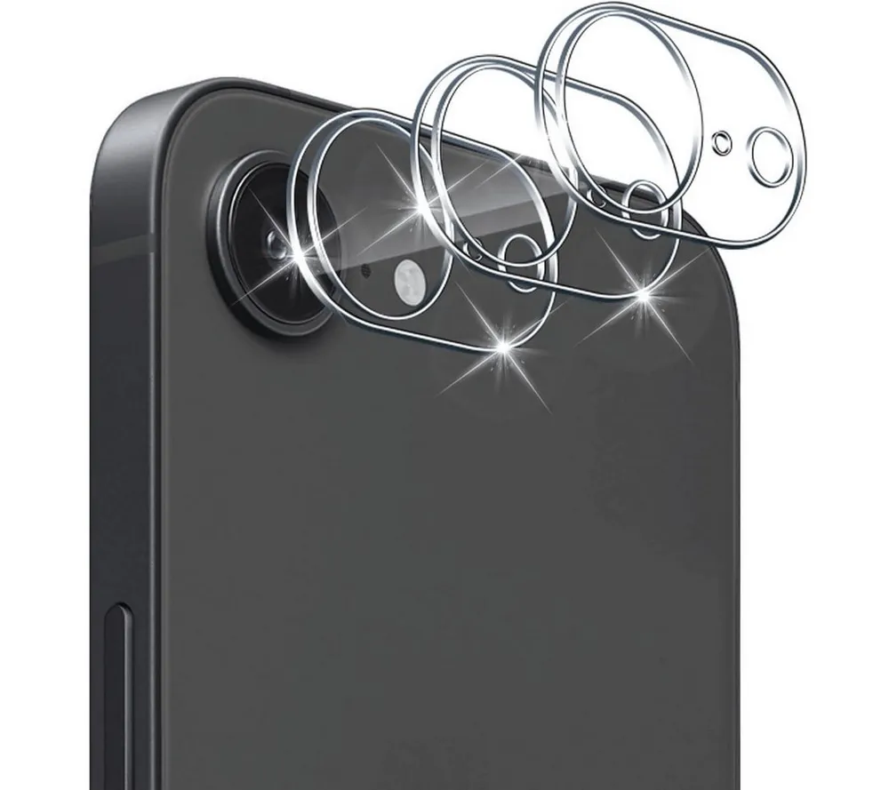 SmartUP Displayschutzglas 3X Schutzglas für iPhone 17e Kamera Panzerglas Panzerfolie Screen 9H für iPhone 17e