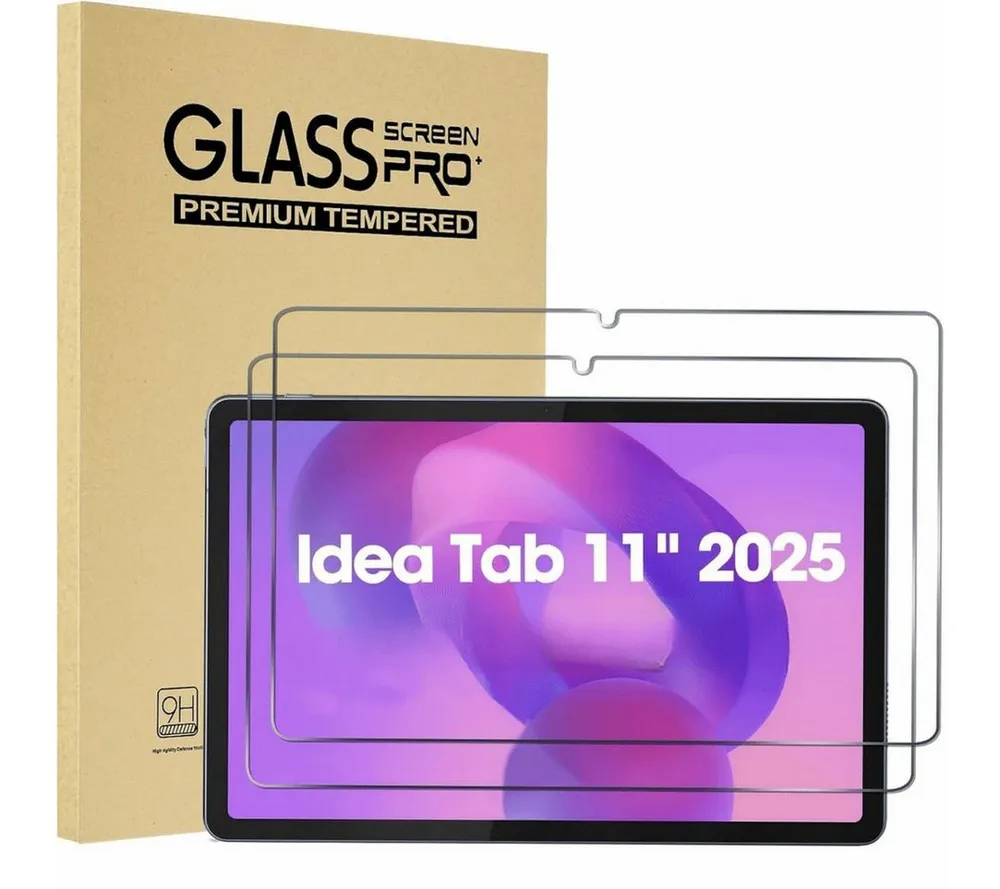 SmartUP Displayschutzglas für Lenovo Idea Tab 11" Display Panzerfolie Hartglas Full Screen 9H für Lenovo Idea Tab