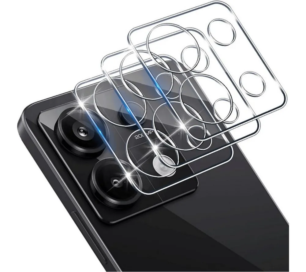 SmartUP Kameraschutzglas für Xiaomi Redmi Note 13 Pro 5G Panzerfolie Glas Kamera Full 9H für Für Xiaomi Redmi Note 13 Pro 5G, kompletter Kameraschutz