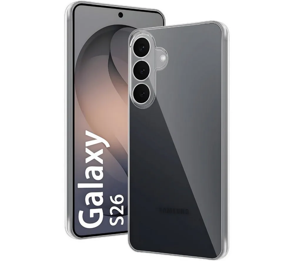 SmartUP Smartphone-Hülle für Samsung Galaxy S26 / Ultra / Plus Case Silikon Tasche Schutzglas 6,3, integrierter Kameraschutz