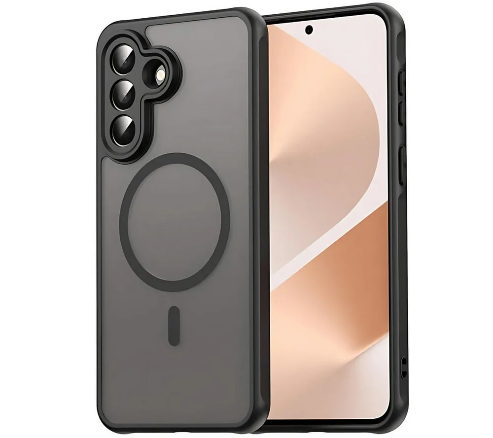SmartUP Smartphone-Hülle für Samsung Galaxy A57 5G MagSafe Silikon Case Ultra Slim Full Cover 6,7 Zoll, MagSafe-Technologie, integrierter Kameraschutz