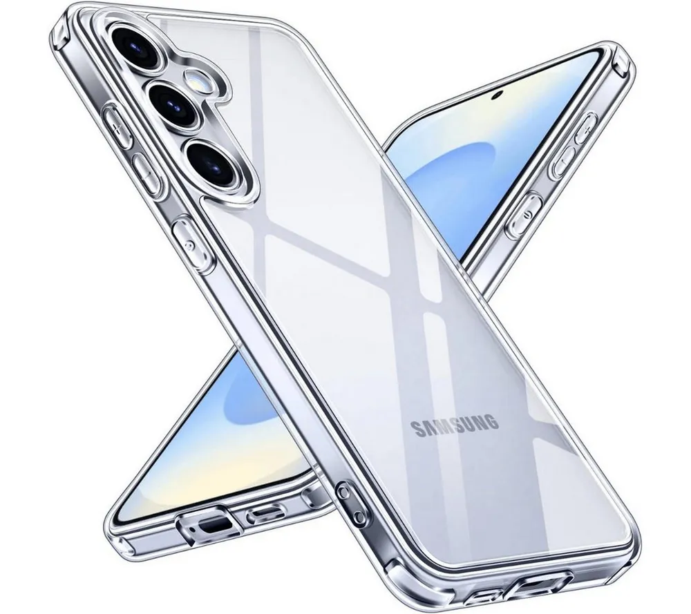 SmartUP Smartphone-Hülle für Samsung Galaxy S25 5G Schutz Handy Tasche Silikon Cover Slim Case 6,2 Zoll