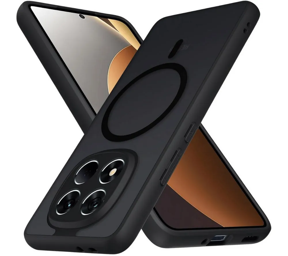 SmartUP Smartphone-Hülle für Xiaomi Redmi Note 15 Pro 5G MagSafe Silikon Schutz Slim Case Cover 6,67 Zoll, MagSafe-Technologie, integrierter Kameraschutz