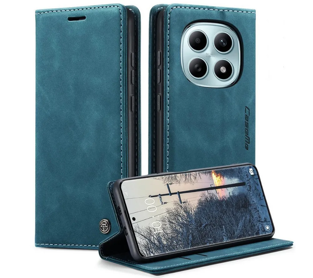 SmartUP Smartphone-Hülle für Xiaomi Redmi Note 15 / Pro / Pro+ 4G / 5G Klapphülle Tasche Case 6,77, Integrierte Standfunktion, zwei Kartenfächer