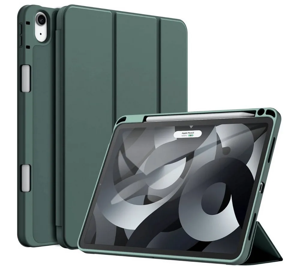 SmartUP Tablet-Hülle für iPad Air 11 Zoll M4 2026 / M3 2025 / M2 2024, 6.Gen.- 8.Gen. Case 11 Zoll, integrierte Standfunktion, integrierter Stifthalter