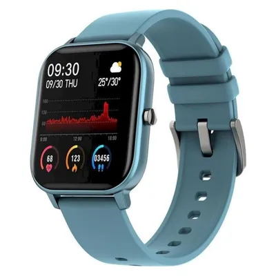 Smarty Watches Montre Connectée SW007B Bleu