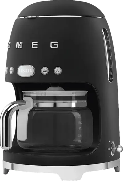 Smeg DCF02BLMEU Mattschwarz