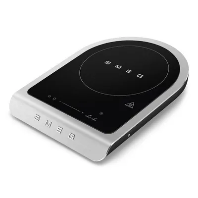 Kochplatte SMEG PIC01BLMEU Induktion 1 Zone Schwarz Matt LED Timer