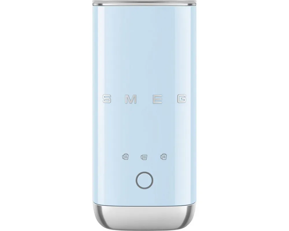 Smeg Milchaufschäumer MFF02PBEU Milchaufschäumer Pastellblau